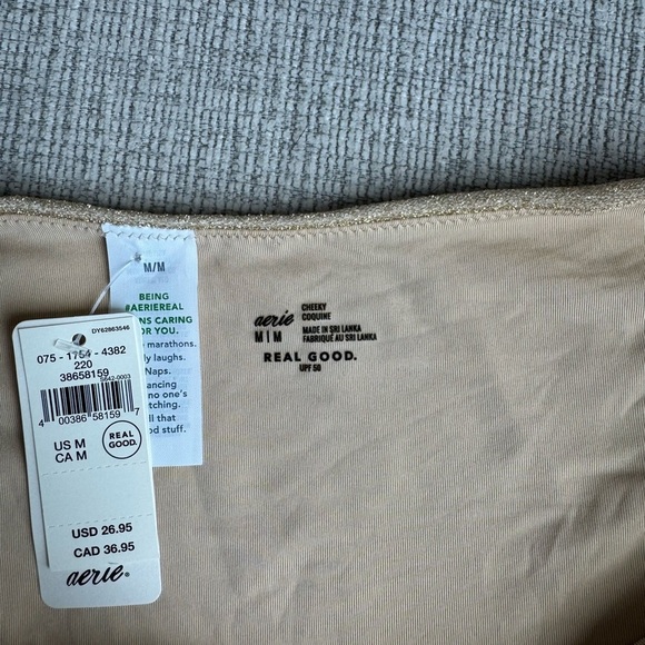 Aerie Cream Bikini Bottom - Picture 2 of 4